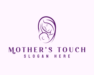 Mother Baby Parenting logo design