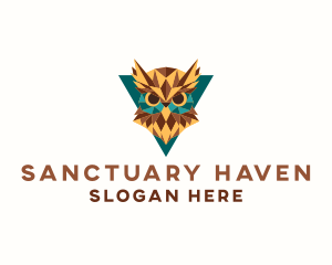 Owl Bird Sanctuary logo design