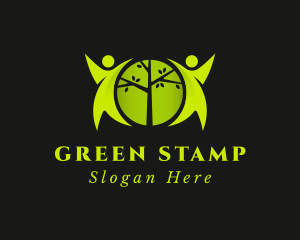 Green Tree People logo design