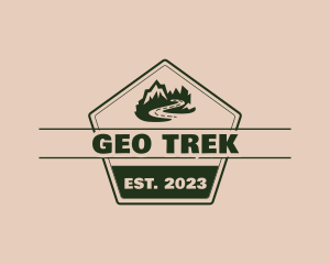 Mountain Trek Signage logo design