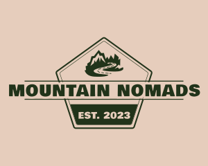 Mountain Trek Signage logo design