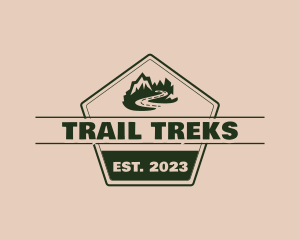 Mountain Trek Signage logo design