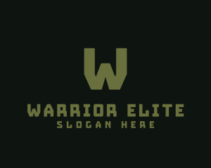 Military Army Soldier Gym logo