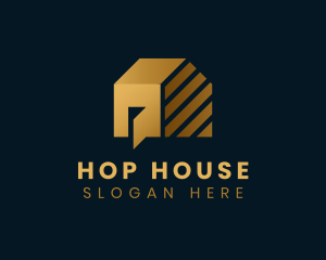 House Residential Real Estate logo design