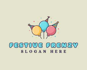 Birthday Party Hat logo