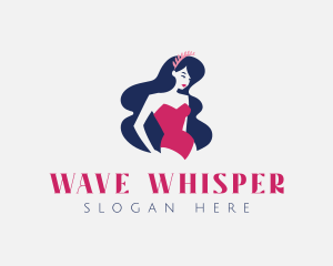 Retro Swimsuit Woman logo