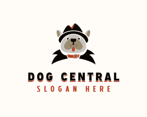 Bulldog Pet Grooming logo design