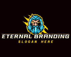 Thunder God Zeus logo
