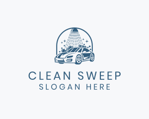 Auto Carwash Cleaning  logo design