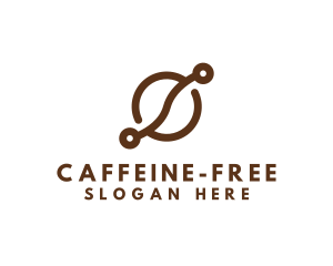 Tech Coffee Bean logo design