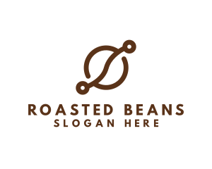 Tech Coffee Bean logo design