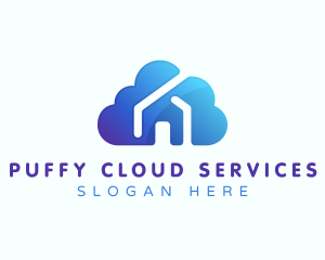 Cloud Home Sky logo design