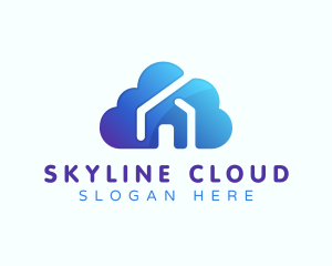 Cloud Home Sky logo design