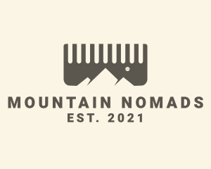 Comb Mountain Barber logo design