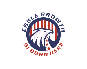 Patriotic Eagle Aviation logo design