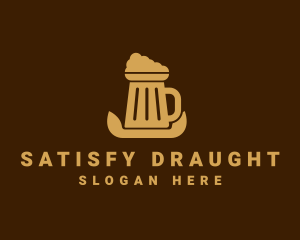 Beer Foam Mug  logo design