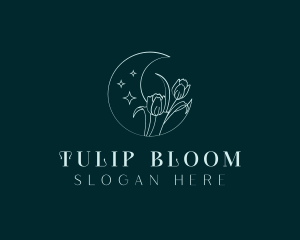 Tulip Flower Moon logo