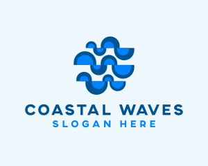 Digital Wave Cyberspace logo design