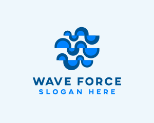 Digital Wave Cyberspace logo design