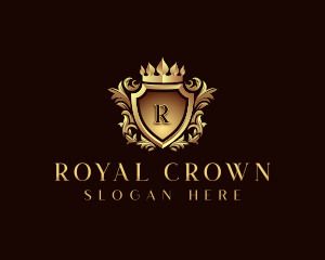 Premium Regal Crown logo design