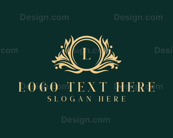 Stylish Floral Beauty Logo