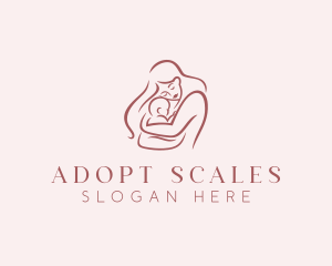 Mom Baby Maternity logo design