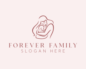 Mom Baby Maternity logo design