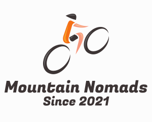 Bike Tour Cyclist logo design