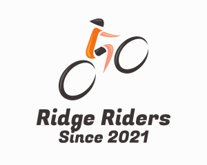 Bike Tour Cyclist logo design