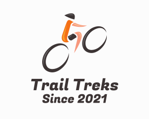 Bike Tour Cyclist logo design