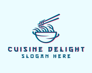 Pho Noodle Soup Ramen logo design