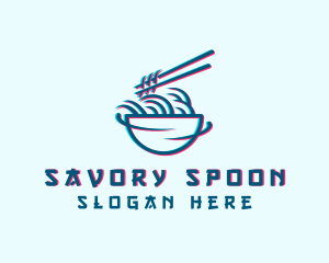 Pho Noodle Soup Ramen logo design