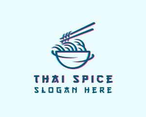 Pho Noodle Soup Ramen logo design