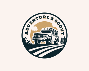 Adventure SUV Vechicle logo design