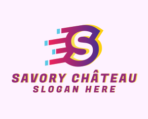 Speedy Letter S Motion Business logo design