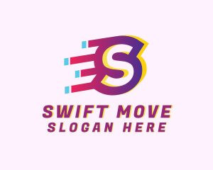 Speedy Letter S Motion Business logo design