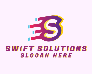 Speedy Letter S Motion Business logo