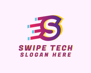 Speedy Letter S Motion Business logo design