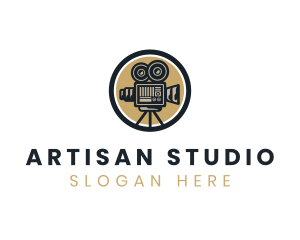 Cinematography Studio Camera logo design