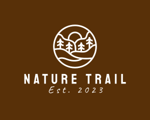 Outdoor Forest Sunset logo