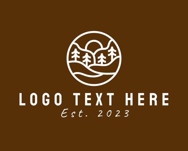 Outdoor Forest Sunset logo