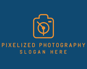 Camera Timer Photography logo design