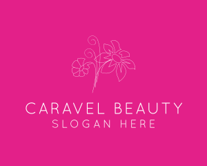 Beauty Flower Garden logo design