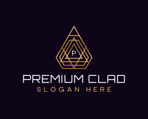 Premium Luxury Triangle logo design