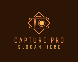 Orange Digital Camera logo design