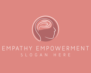 Mental Health Brain logo design