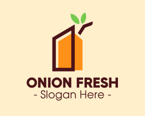 Fresh Orange Juice Pack logo design