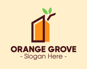 Fresh Orange Juice Pack logo design