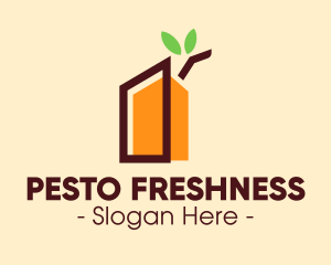 Fresh Orange Juice Pack logo design