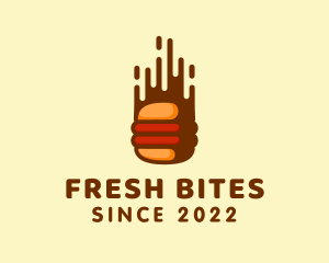 Fast Hamburger Burger logo